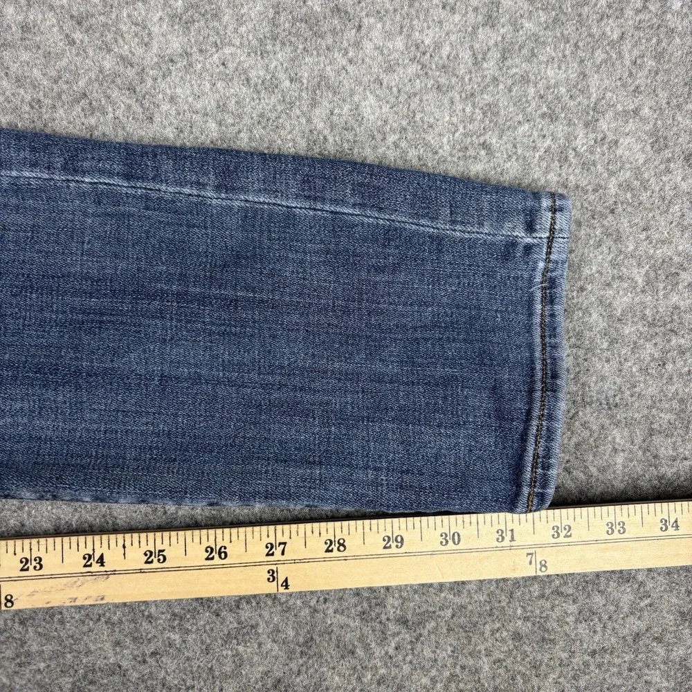 Lucky Brand 110 Skinny Jeans Mens 30x32 Medium Wash Stretch Blue Denim Casual
